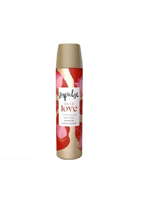 IMPULSE DEODORANT 75ML TRUE LOVE 